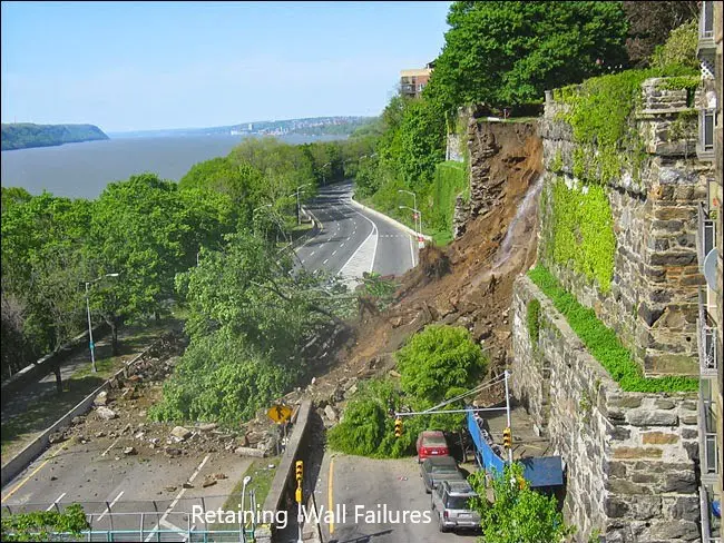 Retaining Wall Failures