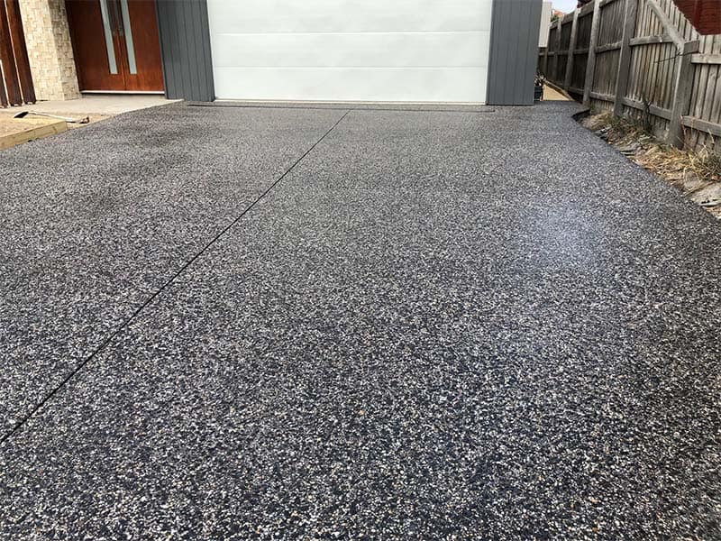 exposed aggregate finish