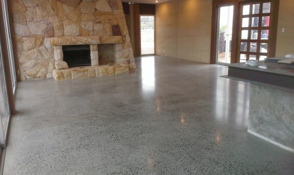 polished finished concrete