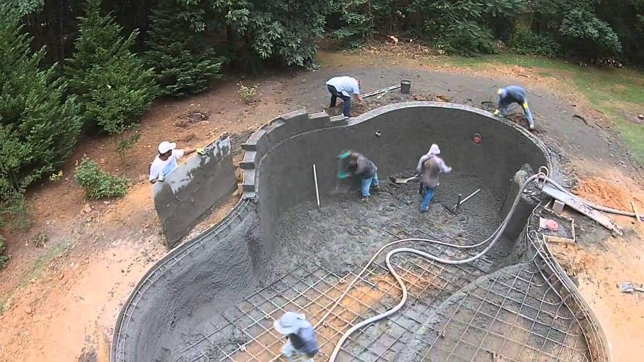 pool construction