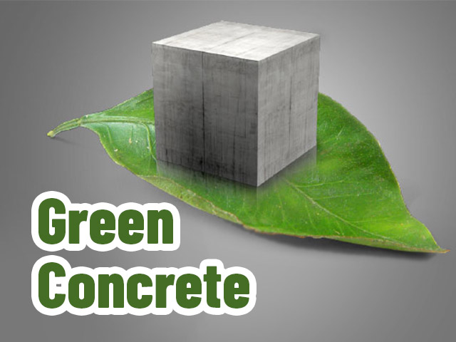 green concrete
