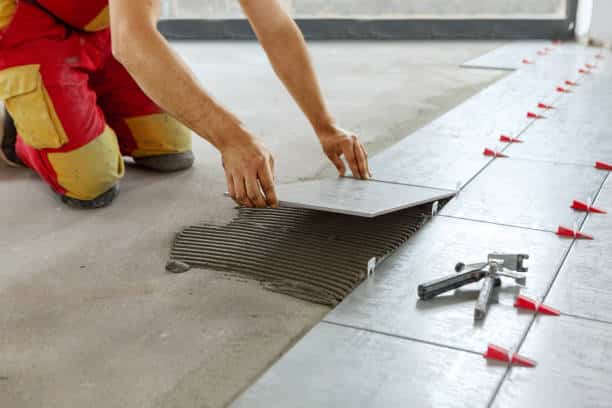 Shower Tile Installation