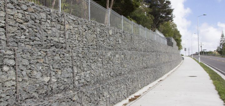 Gabion walls