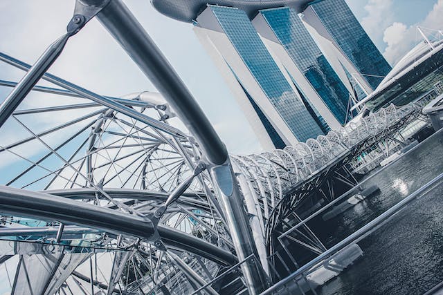 The Helix Bridge, Singapore